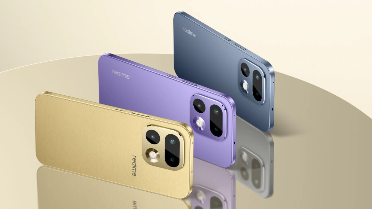 Цветные смартфоны realme 16 Pro 5G с камерами