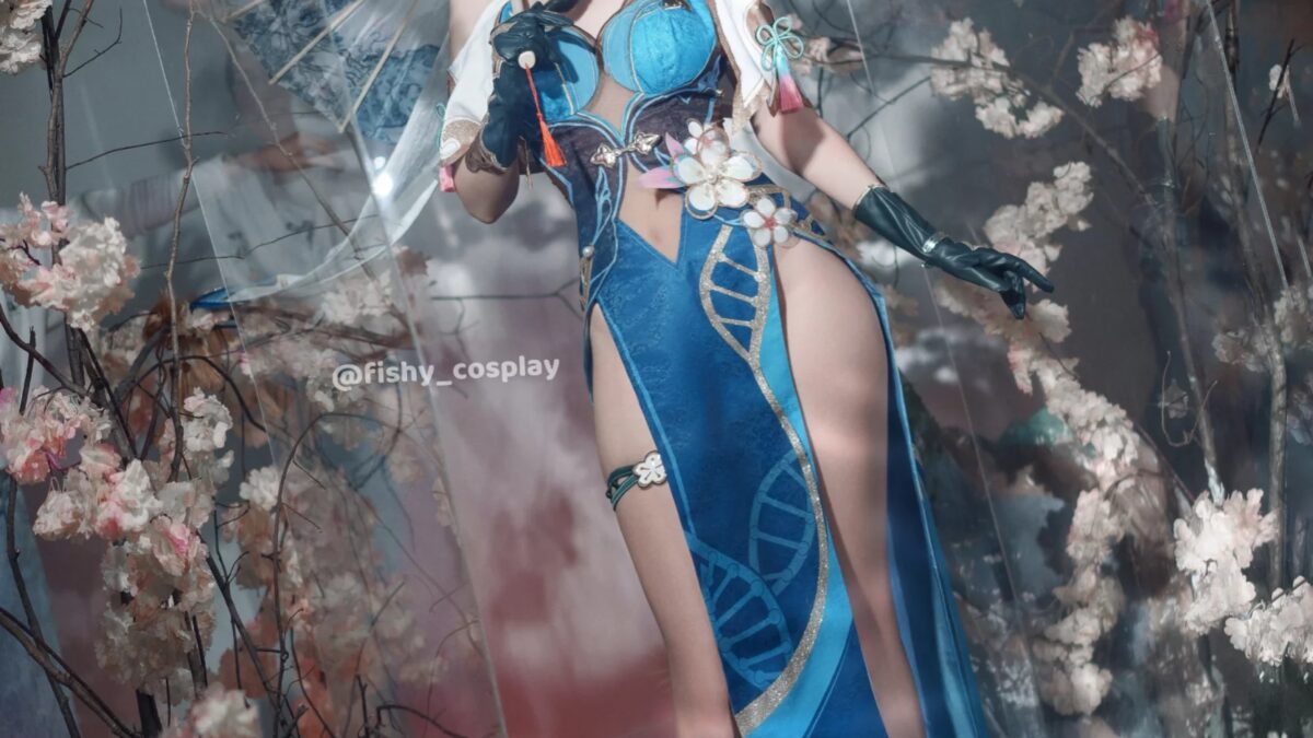 Косплей Жуань Мэй от Fishy без лабораторного халата