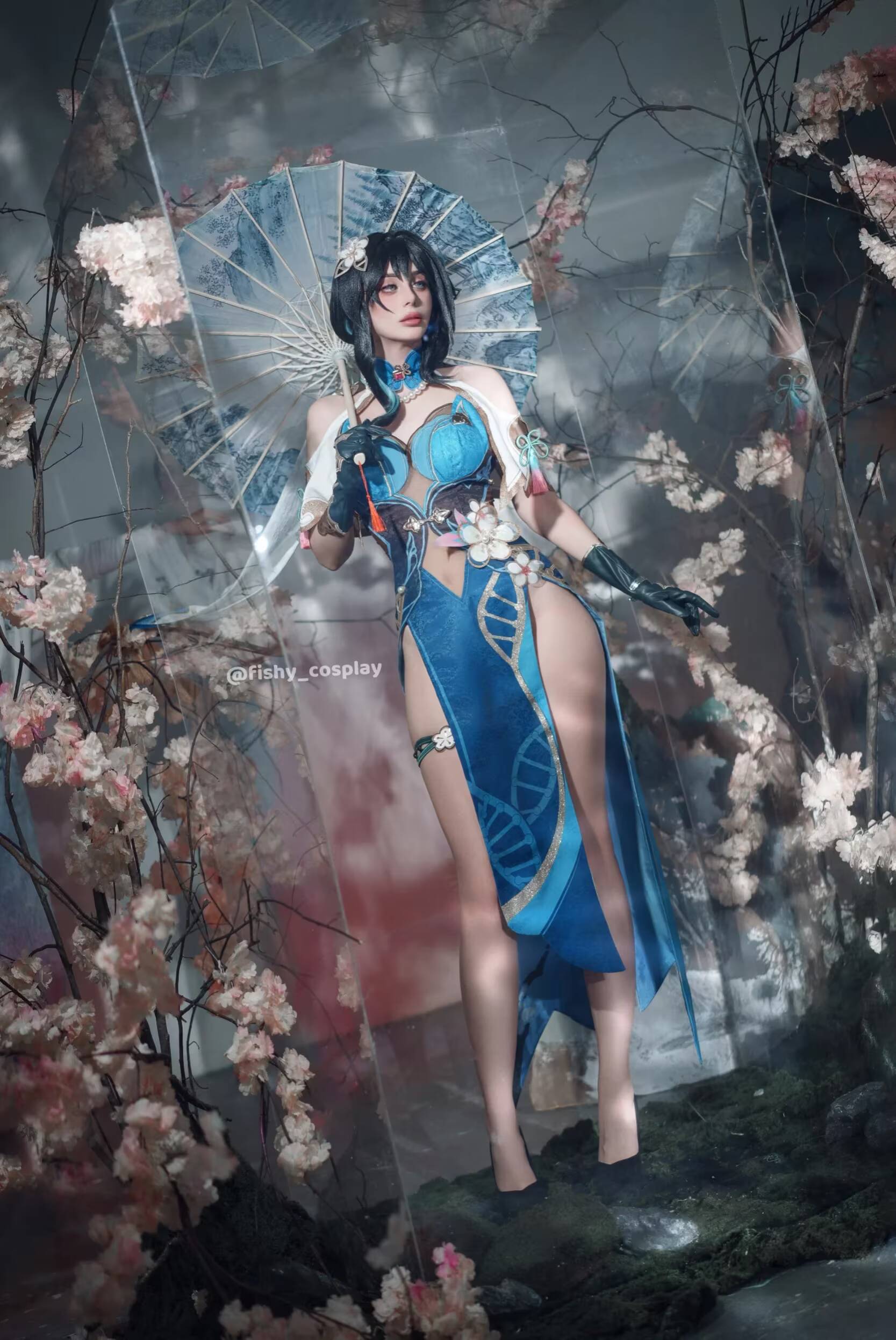 Косплей Жуань Мэй от Fishy без лабораторного халата