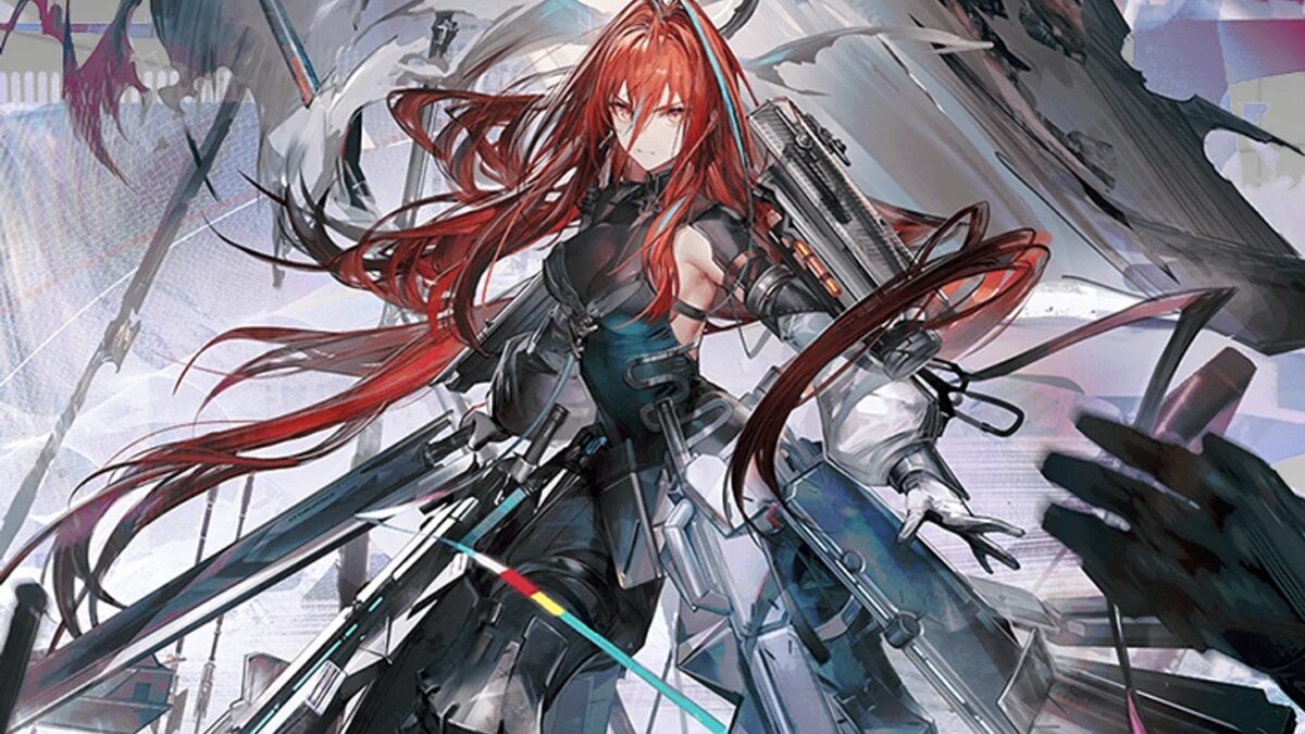 Косплей Эмбер из Arknights Endfield с доспехами