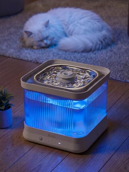 Умная поилка-фонтан для кошек и собак