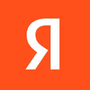 Логотип Яндекса с белой буквой ярд на красном фоне