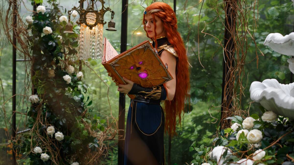 Косплей чародейки из Baldurs Gate 3 от Aneli Art