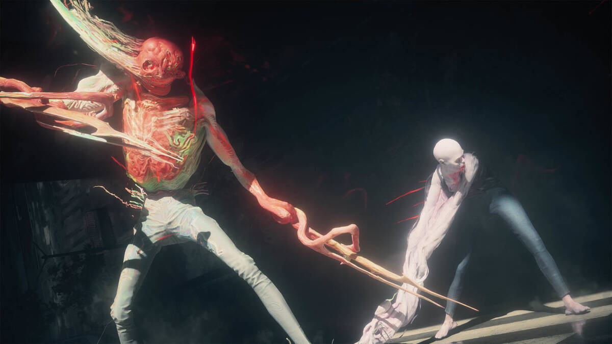 Боссы из Control Resonant борются с мечом Red Director