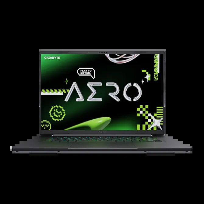 ноутбук GIGABYTE Aero X16 с экраном и дизайном