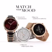 Модные умные часы NoiseFit Diva Araya с разными циферблатами