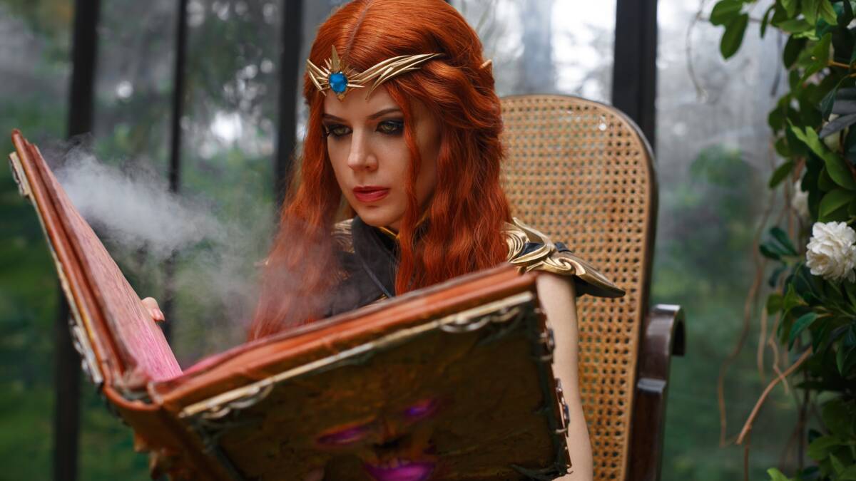 Косплей чародейки Baldurs Gate 3 от Aneli Art