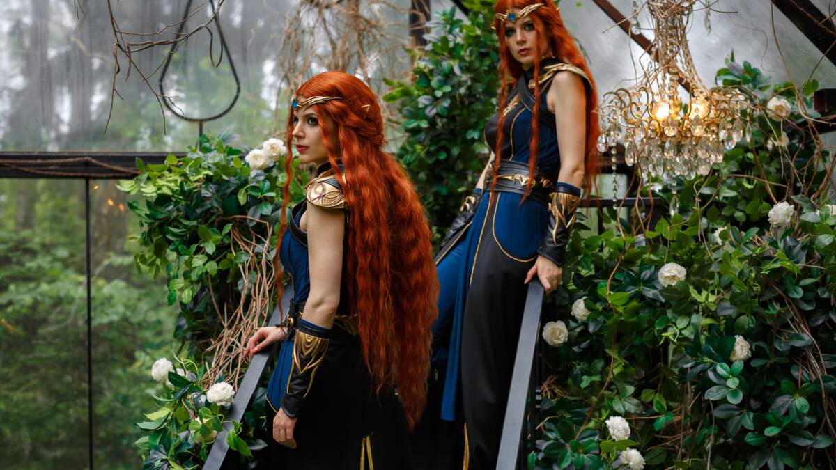 Косплей чародейки из Baldurs Gate 3 от Aneli Art