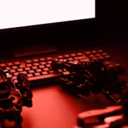 Клавиатура мышь компьютер монитор Red подсветка