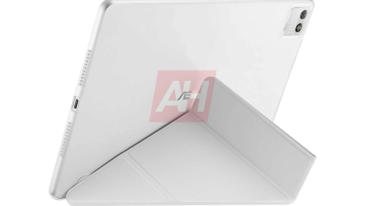 Планшет Asus с двумя дисплеями и белым корпусом