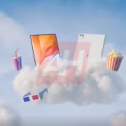 Облако с планшетами Asus Pad, попкорном и поплавком