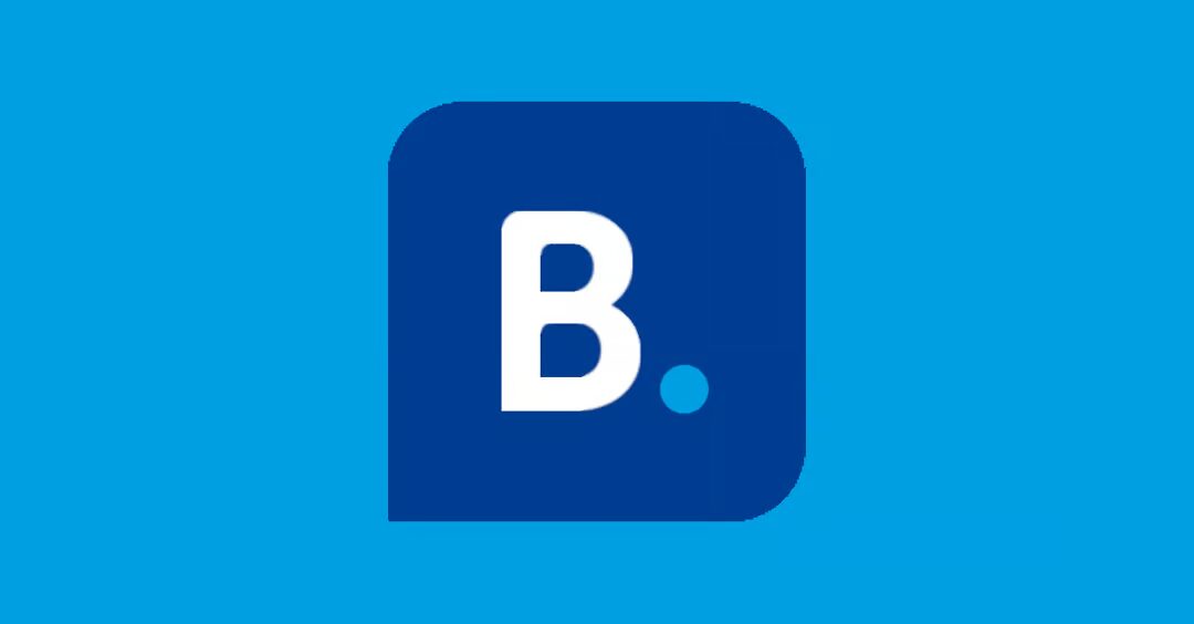 Логотип Booking.com с буквой B и точкой