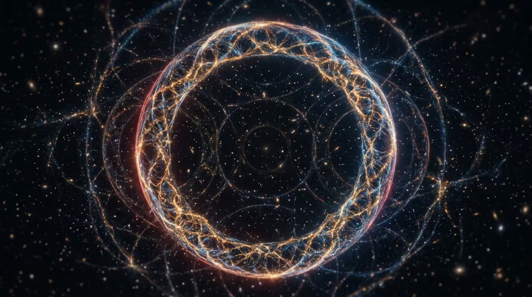 Гигантское кольцо и космические вспышки