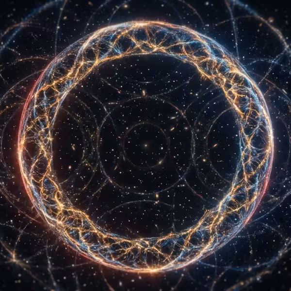 Гигантское кольцо и космические вспышки