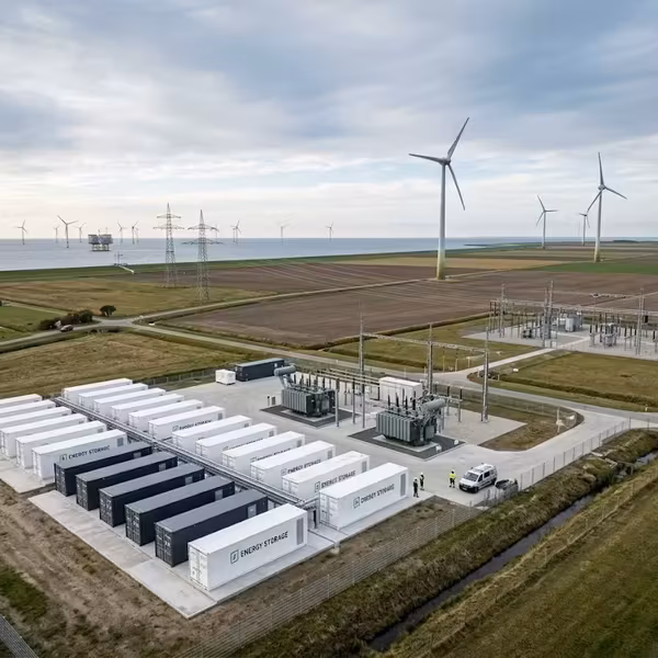 энергетические хранилища для ветра в Германии