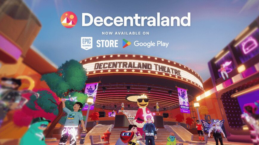 Decentraland вышла в Epic Games Store и на Android