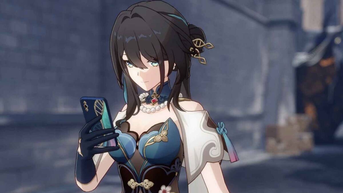 Косплей Жуань Мэй из Honkai Star Rail без лабораторного халата