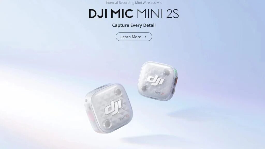 Микрофон DJI Mic Mini 2S с эмблемой DJI