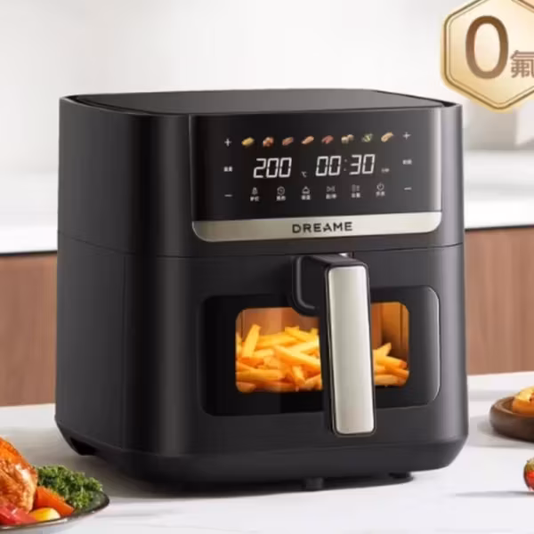 Dreame F20 устройство для приготовления фритюра черный дизайн