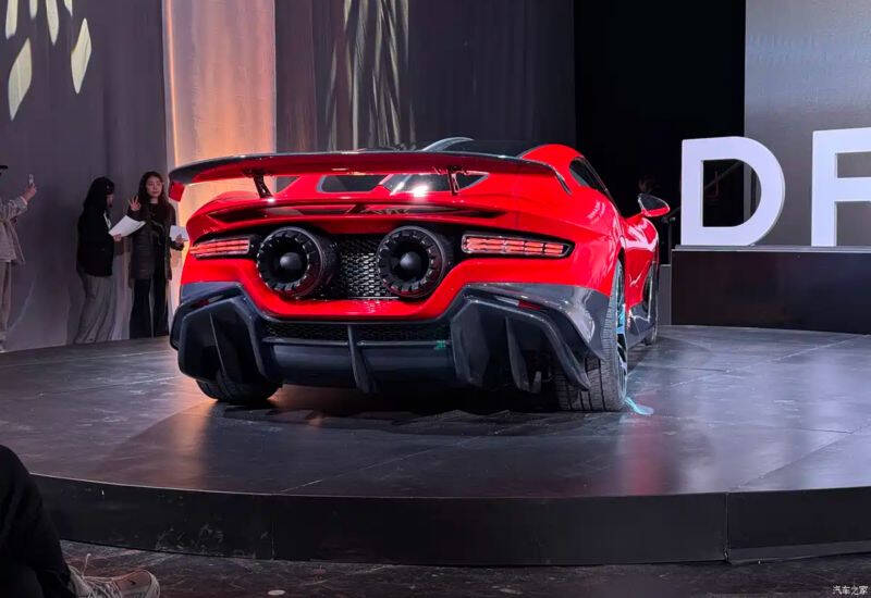 Рендер гиперкара Dreame с реактивными ускорителями