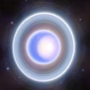 Космическое изображение Урановских лун и Джеймс Уэбб