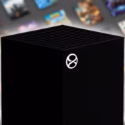 черный куб с логотипом Project Helix марка