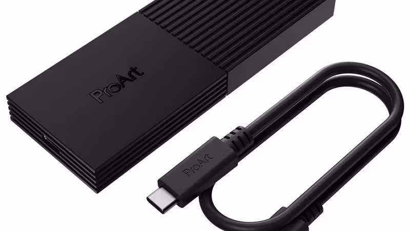 Asus выпустила ProArt PA40SU для M.2 SSD со скоростью 40 Гбит/с