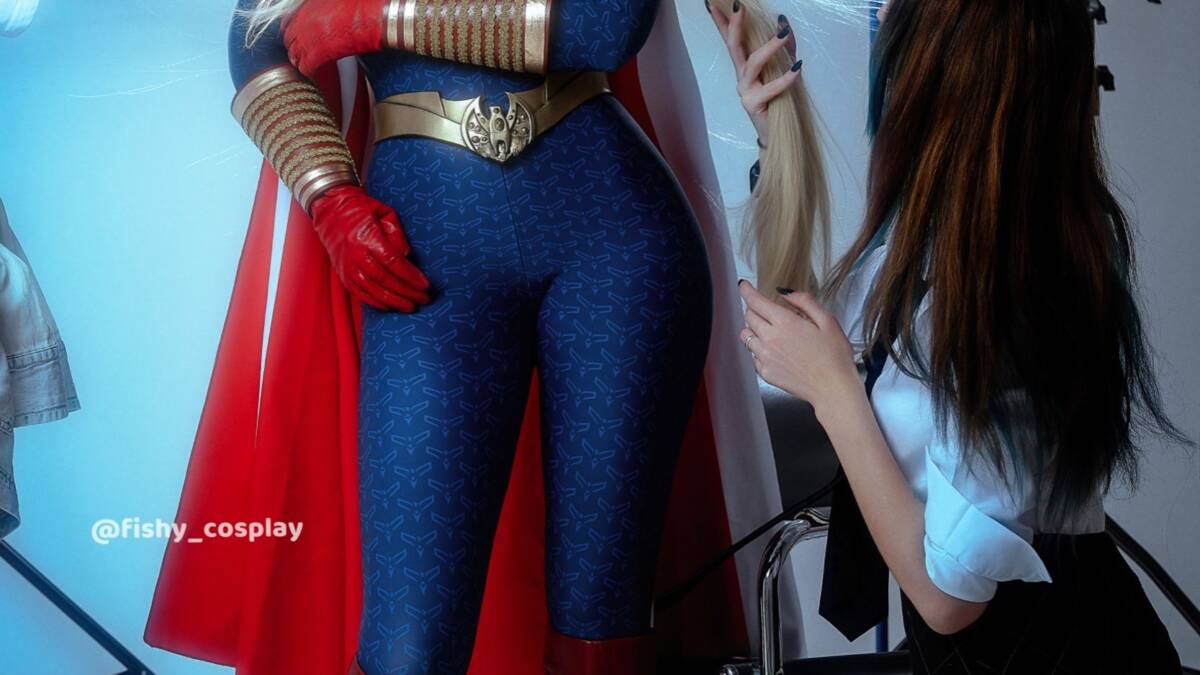 Косплей Хоумлендер из Пацанов от Fishy женская версия