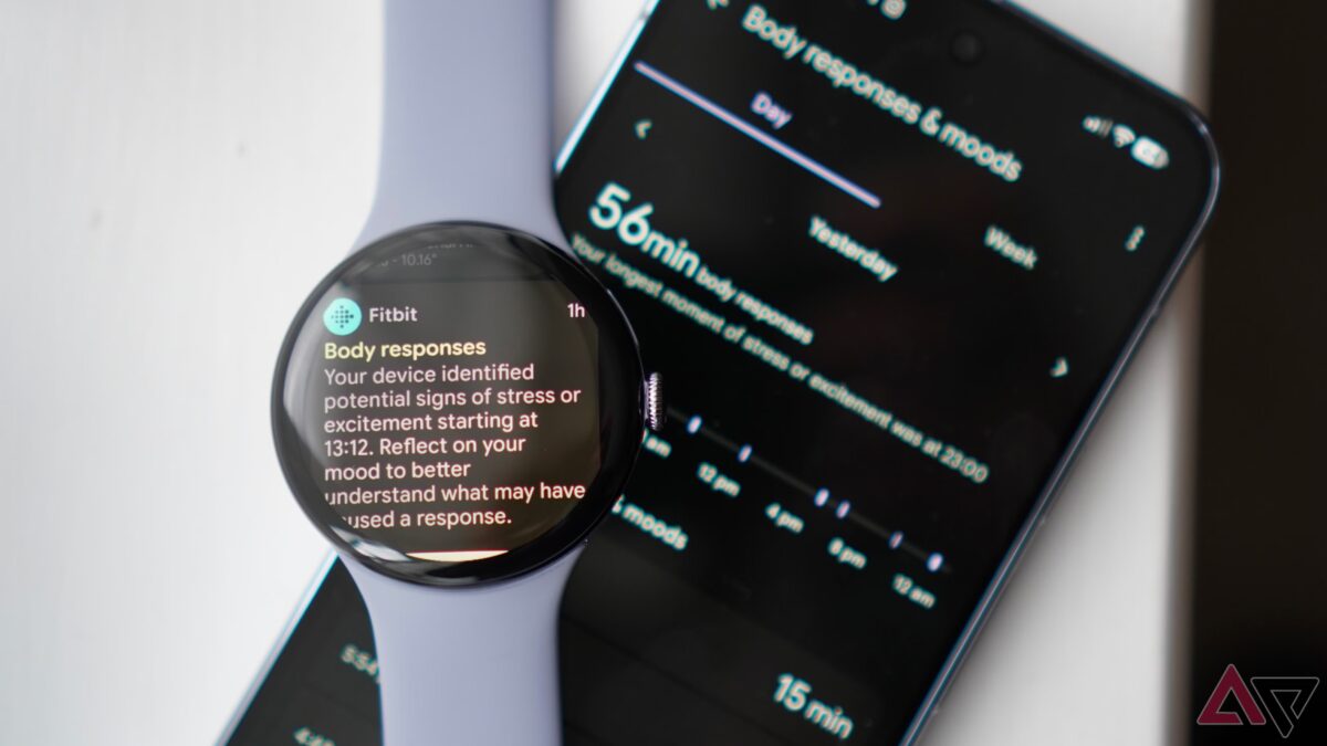 Умные часы Fitbit показывают показатели стрессов и реакции тела