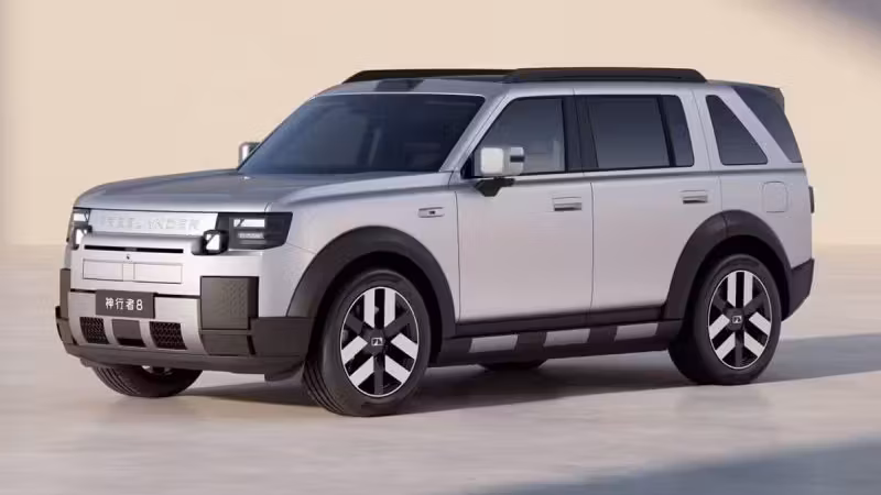 Freelander 8 возрождают в Китае с Huawei и CATL