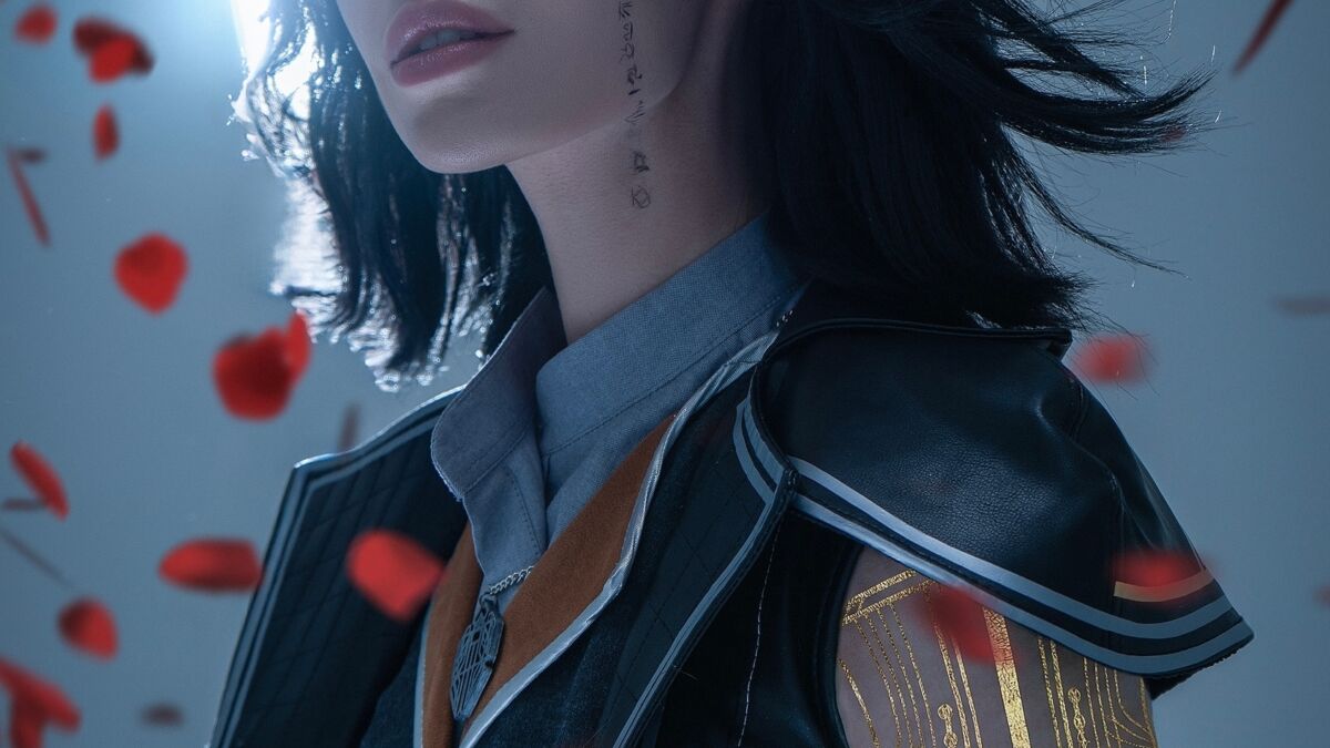 Косплей Люнэ из Clair Obscur Expedition 33 Lizzie Whistle