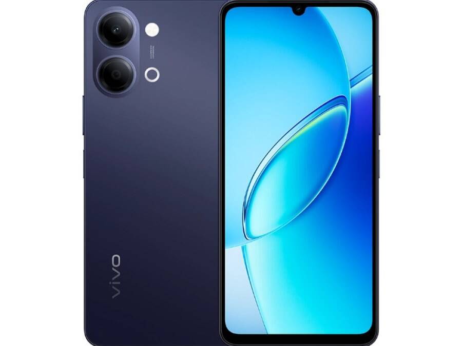 Мобильный телефон Vivo Y6t спереди и сзади