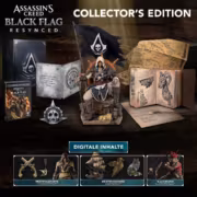 Коллекционное издание Assassin's Creed Black Flag Resynced с фигурками и книгами