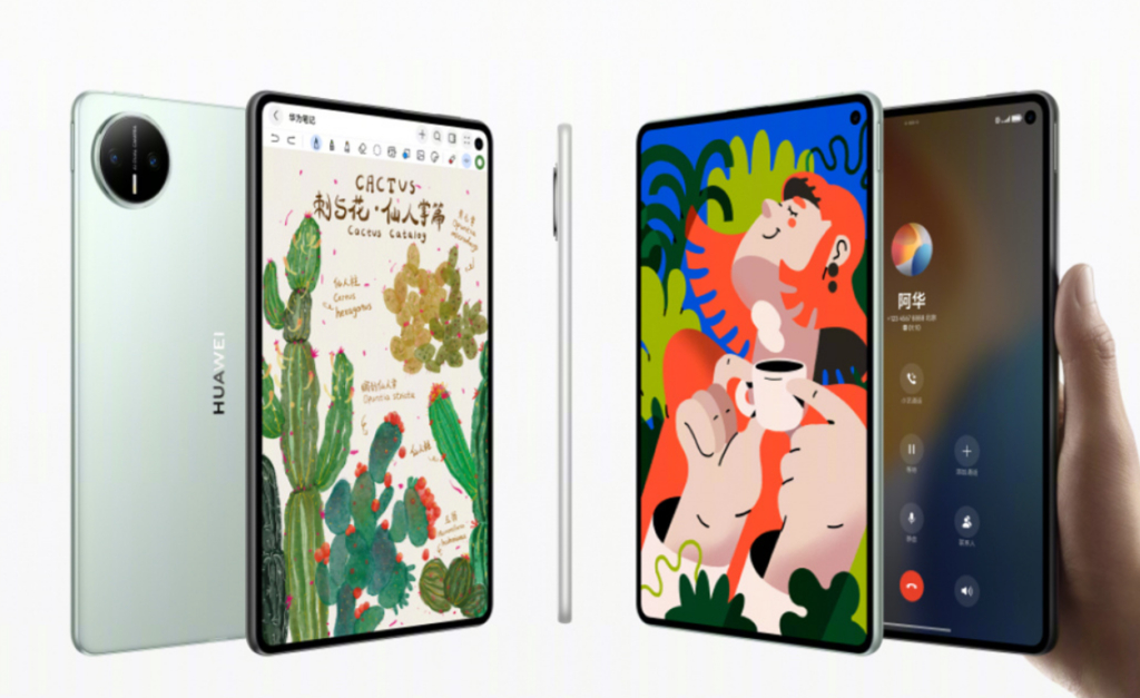 Две планшета Huawei MatePad Mini 2 бок о бок