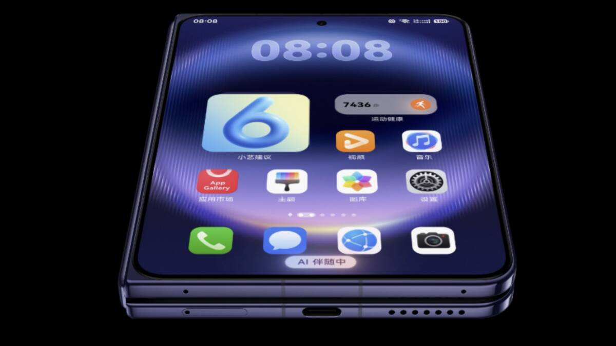 Смартфон Huawei Pura X Max с большим экраном