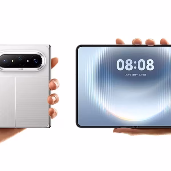 Складной Huawei Pura X Max с большим экраном