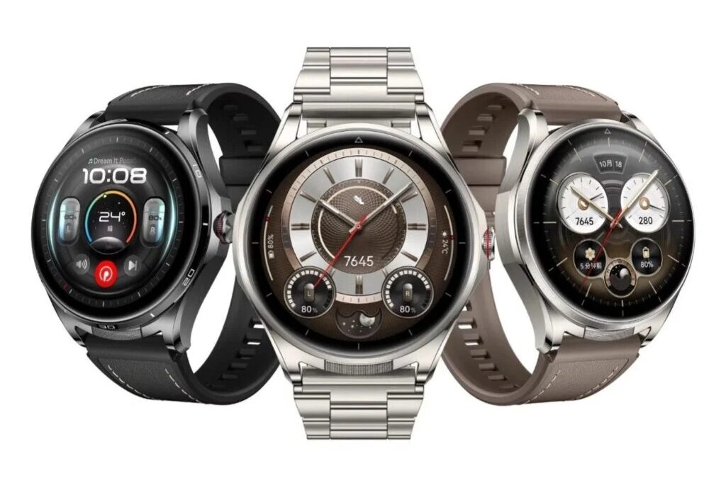 умные часы Huawei Watch Buds 2 три модели с круглыми дисплеями