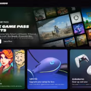 Игровая консоль джойстик и наушники с плейстейшн