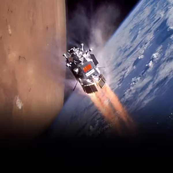 Китайская космическая миссия Тяньвэнь-3 на орбите Марса