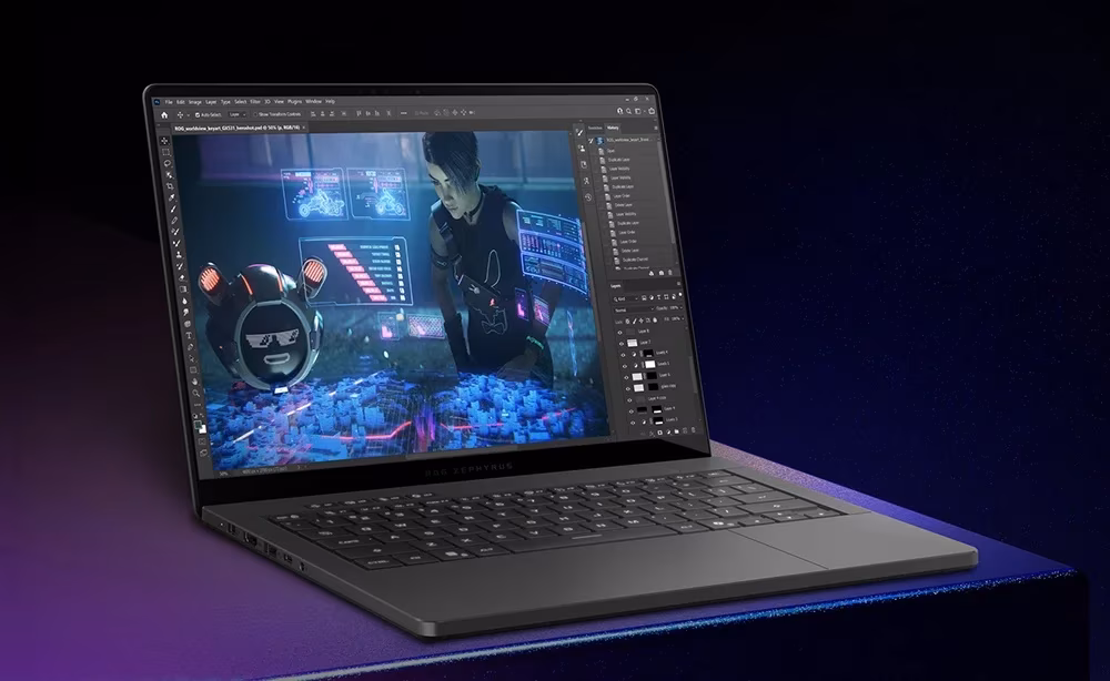 Asus вывела ROG Zephyrus G14 с RTX 5070 Ti и 5080 в Великобритании