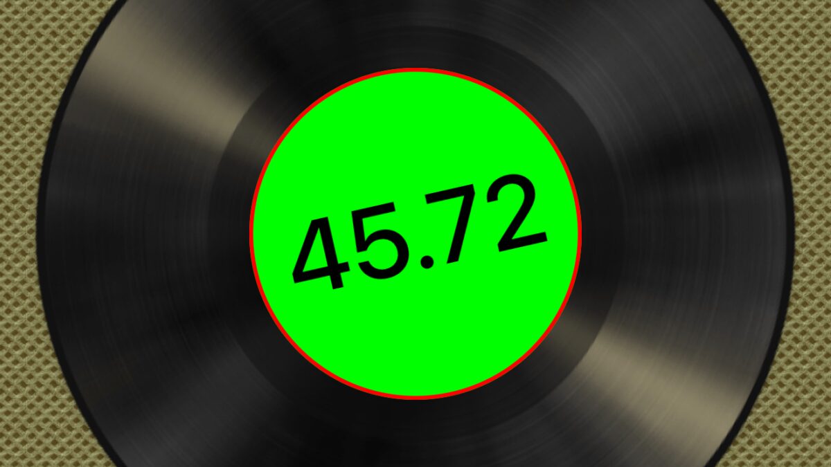 Циферблат рекордных оборотов винил Reproductor RP-LPX500SPBK
