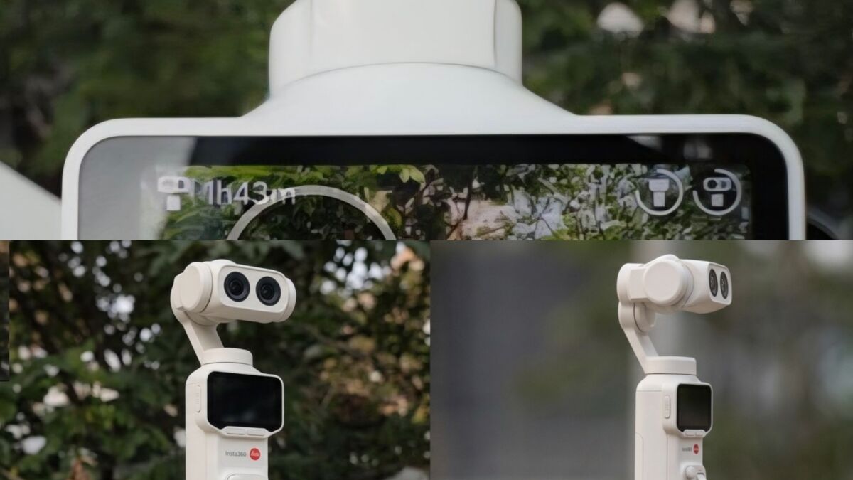 Объективы камеры Insta360 Luna Ultra и корпус