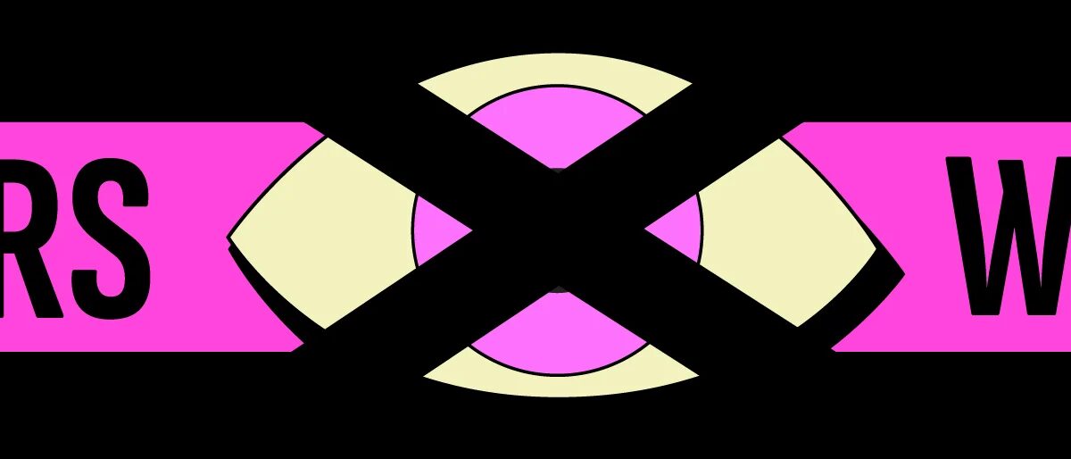 Знак предупреждения с надписью spoilers warning и глазом