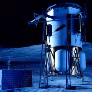 Спускаемый аппарат и солнечная панель NASA  Неудача New Glenn