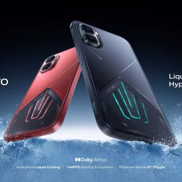 Игровой смартфон Infinix GT 50 Pro с задним дизайном