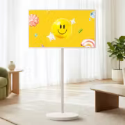 Портативный телевизор LG StandbyMe 2 Max с желтым экраном