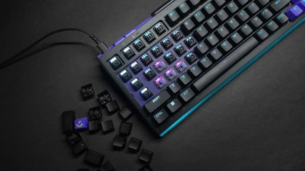 игровая клавиатура Logitech G512 X с подсветкой