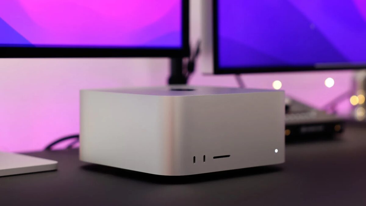 Индикация светодиода и разъёмы Mac Studio