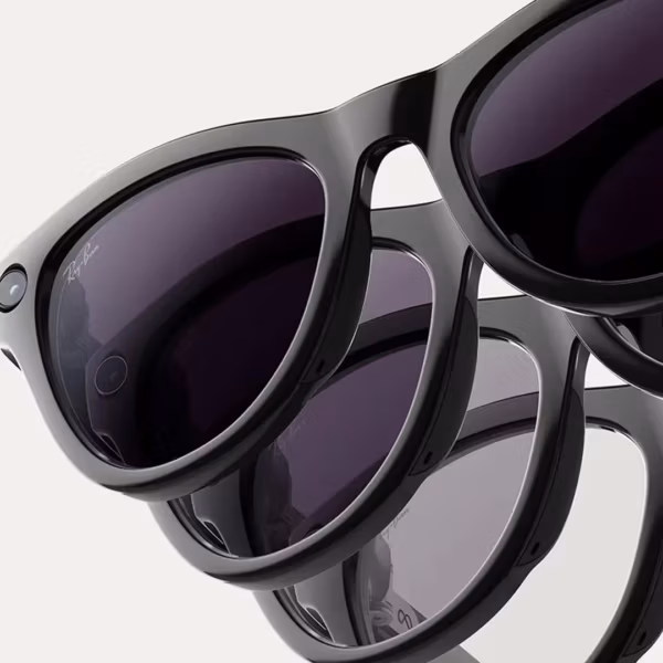 Черные солнечные очки Apple с затемненными стеклами