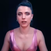 Женский компьютерный монитор с дисплеем и интерфейсом